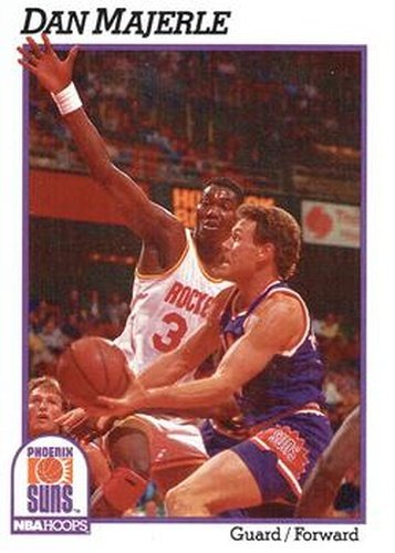 #167 Dan Majerle - Phoenix Suns - 1991-92 Hoops Basketball