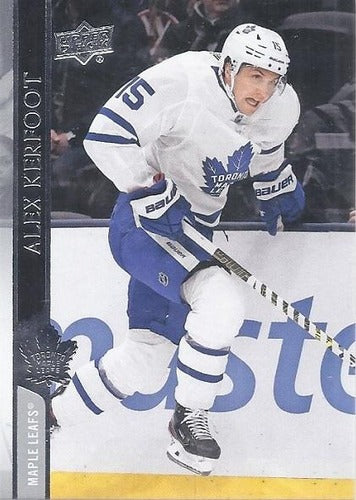 #167 Alex Kerfoot - Toronto Maple Leafs - 2020-21 Upper Deck Hockey