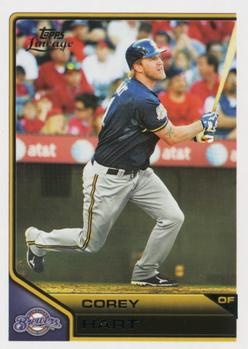 #167 Corey Hart - Milwaukee Brewers - 2011 Topps Lineage Baseball