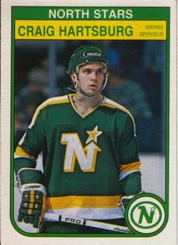 #167 Craig Hartsburg - Minnesota North Stars - 1982-83 O-Pee-Chee Hockey