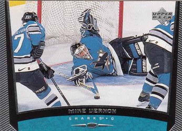 #167 Mike Vernon - San Jose Sharks - 1998-99 Upper Deck Hockey