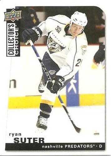 #167 Ryan Suter - Nashville Predators - 2008-09 Collector's Choice Hockey