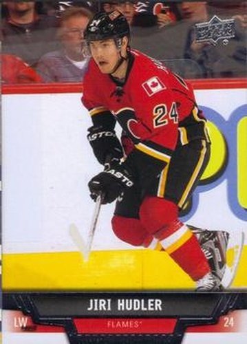 #167 Jiri Hudler - Calgary Flames - 2013-14 Upper Deck Hockey
