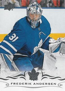 #167 Frederik Andersen - Toronto Maple Leafs - 2018-19 Upper Deck Hockey