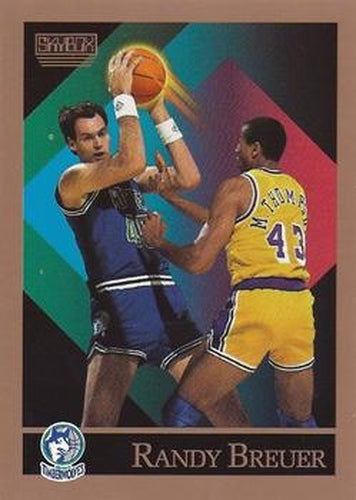#167 Randy Breuer - Minnesota Timberwolves - 1990-91 SkyBox Basketball