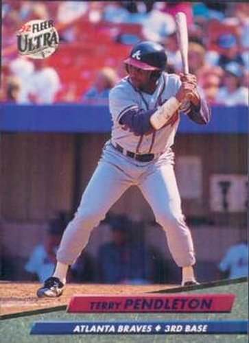 #167 Terry Pendleton - Atlanta Braves - 1992 Ultra Baseball