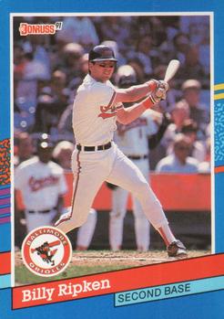 #167 Billy Ripken - Baltimore Orioles - 1991 Donruss Baseball