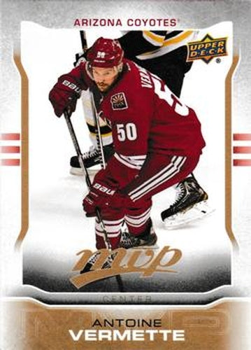 #167 Antoine Vermette - Arizona Coyotes - 2014-15 Upper Deck MVP Hockey