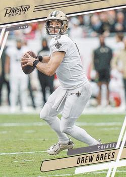 #167 Drew Brees - New Orleans Saints - 2020 Panini Prestige Football
