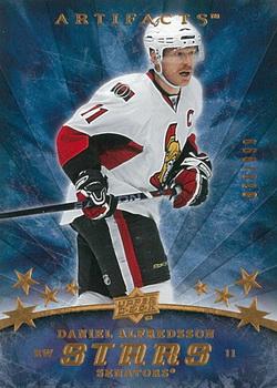 #167 Daniel Alfredsson - Ottawa Senators - 2008-09 Upper Deck Artifacts Hockey