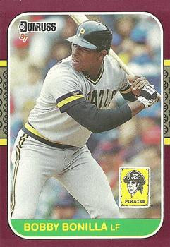 #167 Bobby Bonilla - Pittsburgh Pirates - 1987 Donruss Opening Day Baseball