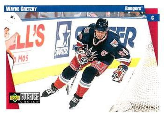 #167 Wayne Gretzky - New York Rangers - 1997-98 Collector's Choice Hockey