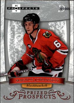 #167 Magnus Johansson - Chicago Blackhawks - 2007-08 Fleer Hot Prospects Hockey