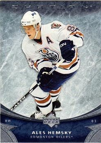 #167 Ales Hemsky - Edmonton Oilers - 2006-07 Upper Deck Ovation Hockey