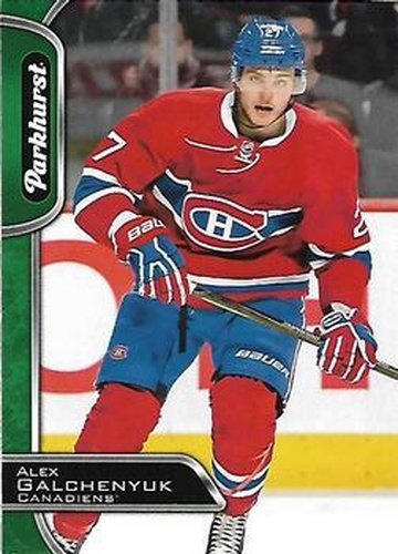 #167 Alex Galchenyuk - Montreal Canadiens - 2016-17 Parkhurst Hockey