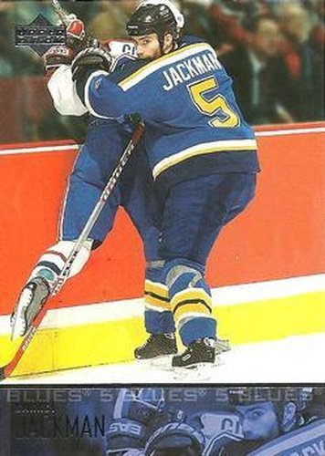 #167 Barret Jackman - St. Louis Blues - 2003-04 Upper Deck Hockey