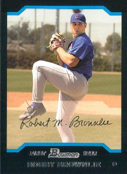 #167 Bobby Brownlie - Chicago Cubs - 2004 Bowman Baseball
