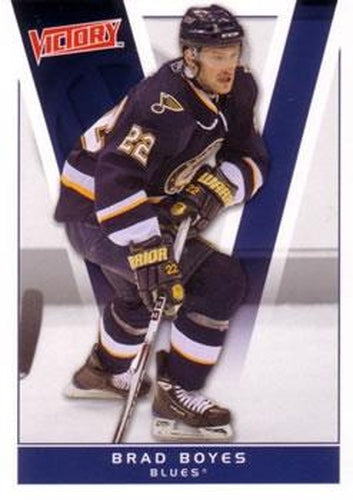 #167 Brad Boyes - St. Louis Blues - 2010-11 Upper Deck Victory Hockey
