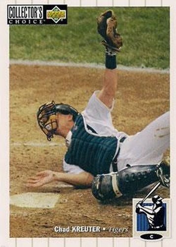 #167 Chad Kreuter - Detroit Tigers - 1994 Collector's Choice Baseball