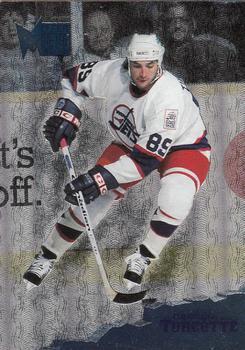 #167 Darren Turcotte - Winnipeg Jets - 1995-96 Metal Hockey