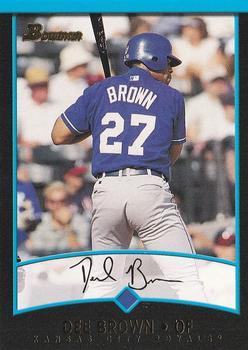 #167 Dee Brown - Kansas City Royals - 2001 Bowman Baseball