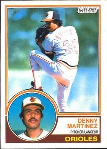 #167 Denny Martinez - Baltimore Orioles - 1983 O-Pee-Chee Baseball