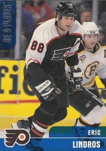 #167 Eric Lindros - Philadelphia Flyers - 1999-00 Be a Player Memorabilia Hockey