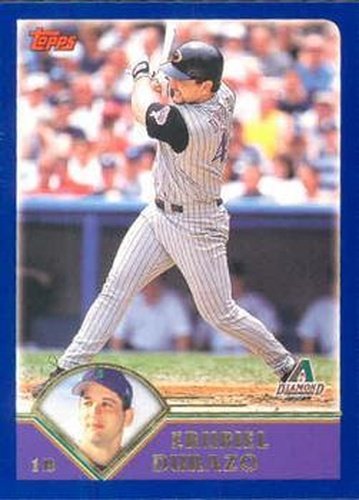 #167 Erubiel Durazo - Arizona Diamondbacks - 2003 Topps Baseball