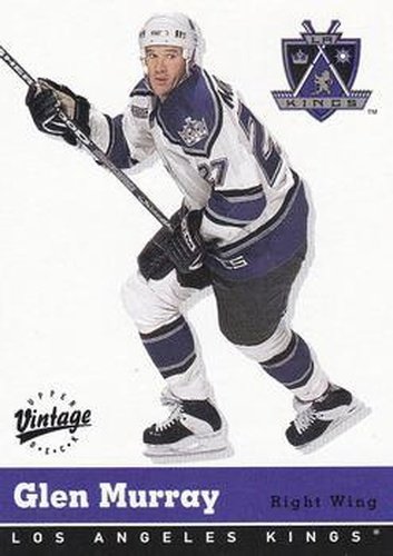 #167 Glen Murray - Los Angeles Kings - 2000-01 Upper Deck Vintage Hockey