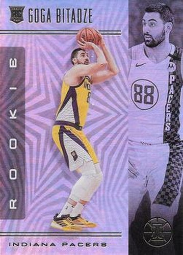 #167 Goga Bitadze - Indiana Pacers - 2019-20 Panini Illusions Basketball