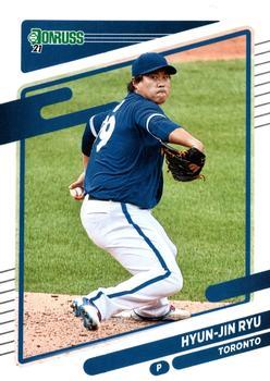 #167 Hyun-Jin Ryu - Toronto Blue Jays - 2021 Donruss Baseball