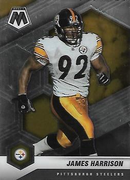 #167 James Harrison - Pittsburgh Steelers - 2021 Panini Mosaic Football