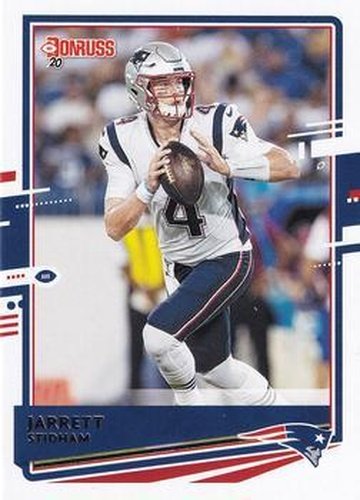 #167 Jarrett Stidham - New England Patriots - 2020 Donruss Football