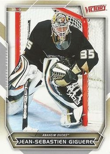#167 Jean-Sebastien Giguere - Anaheim Ducks - 2007-08 Upper Deck Victory Hockey