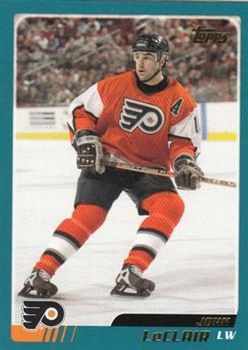 #167 John LeClair - Philadelphia Flyers - 2003-04 Topps Hockey