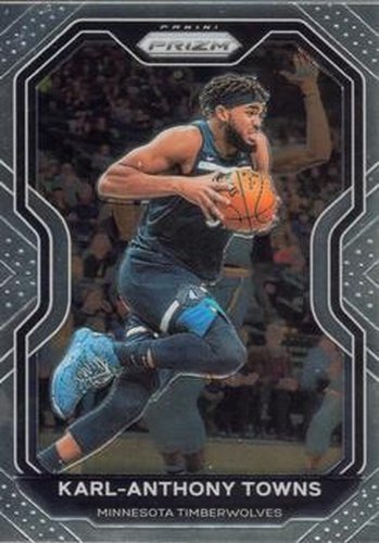 #167 Karl-Anthony Towns - Minnesota Timberwolves - 2020-21 Panini Prizm Basketball