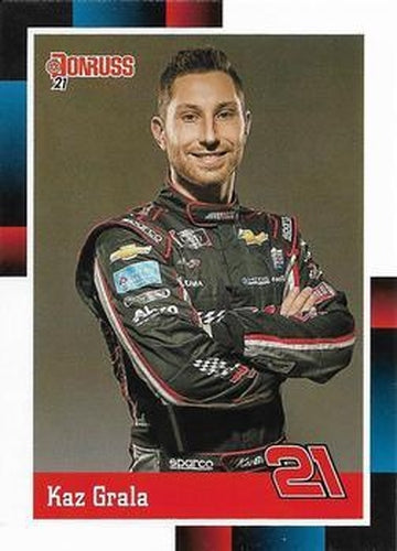#167 Kaz Grala - Richard Childress Racing - 2021 Donruss Racing