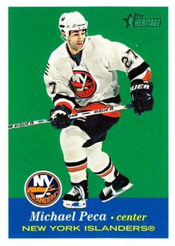 #167 Michael Peca - New York Islanders - 2001-02 Topps Heritage Hockey