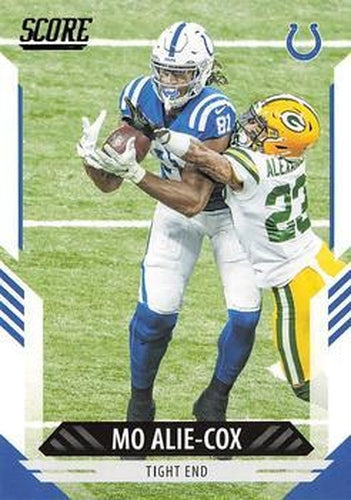 #167 Mo Alie-Cox - Indianapolis Colts - 2021 Score Football