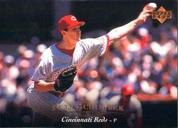 #167 Pete Schourek - Cincinnati Reds - 1995 Upper Deck Baseball