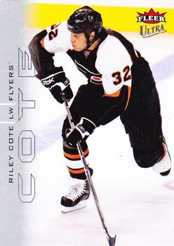 #167 Riley Cote - Philadelphia Flyers - 2009-10 Ultra Hockey