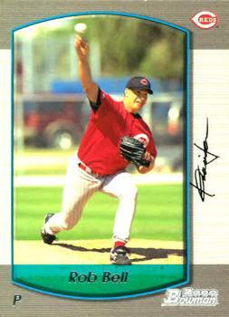 #167 Rob Bell - Cincinnati Reds - 2000 Bowman Baseball