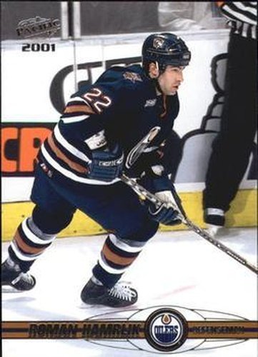 #167 Roman Hamrlik - Edmonton Oilers - 2000-01 Pacific Hockey