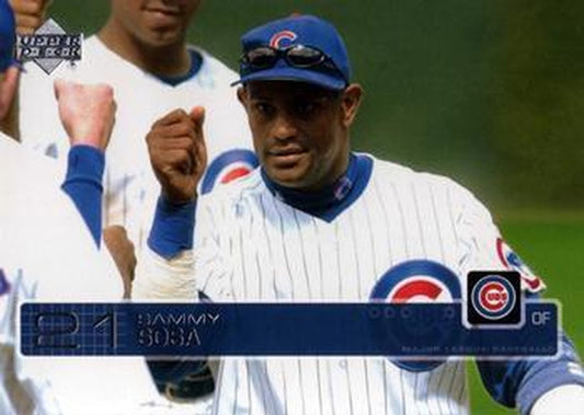 #167 Sammy Sosa - Chicago Cubs - 2003 Upper Deck Baseball