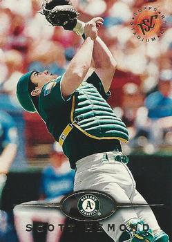 #167 Scott Hemond - Oakland Athletics - 1995 Stadium Club Baseball