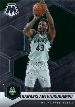 #167 Thanasis Antetokounmpo - Milwaukee Bucks - 2020-21 Panini Mosaic Basketball