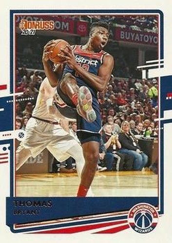 #167 Thomas Bryant - Washington Wizards - 2020-21 Donruss Basketball