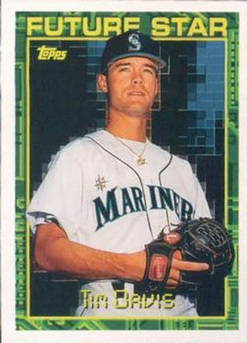 #167 Tim Davis - Seattle Mariners - 1994 Topps Baseball