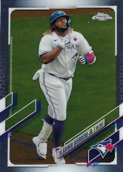 #167 Vladimir Guerrero Jr. - Toronto Blue Jays - 2021 Topps Chrome Baseball