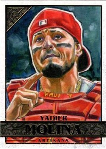 #167 Yadier Molina - St. Louis Cardinals - 2020 Topps Gallery Baseball